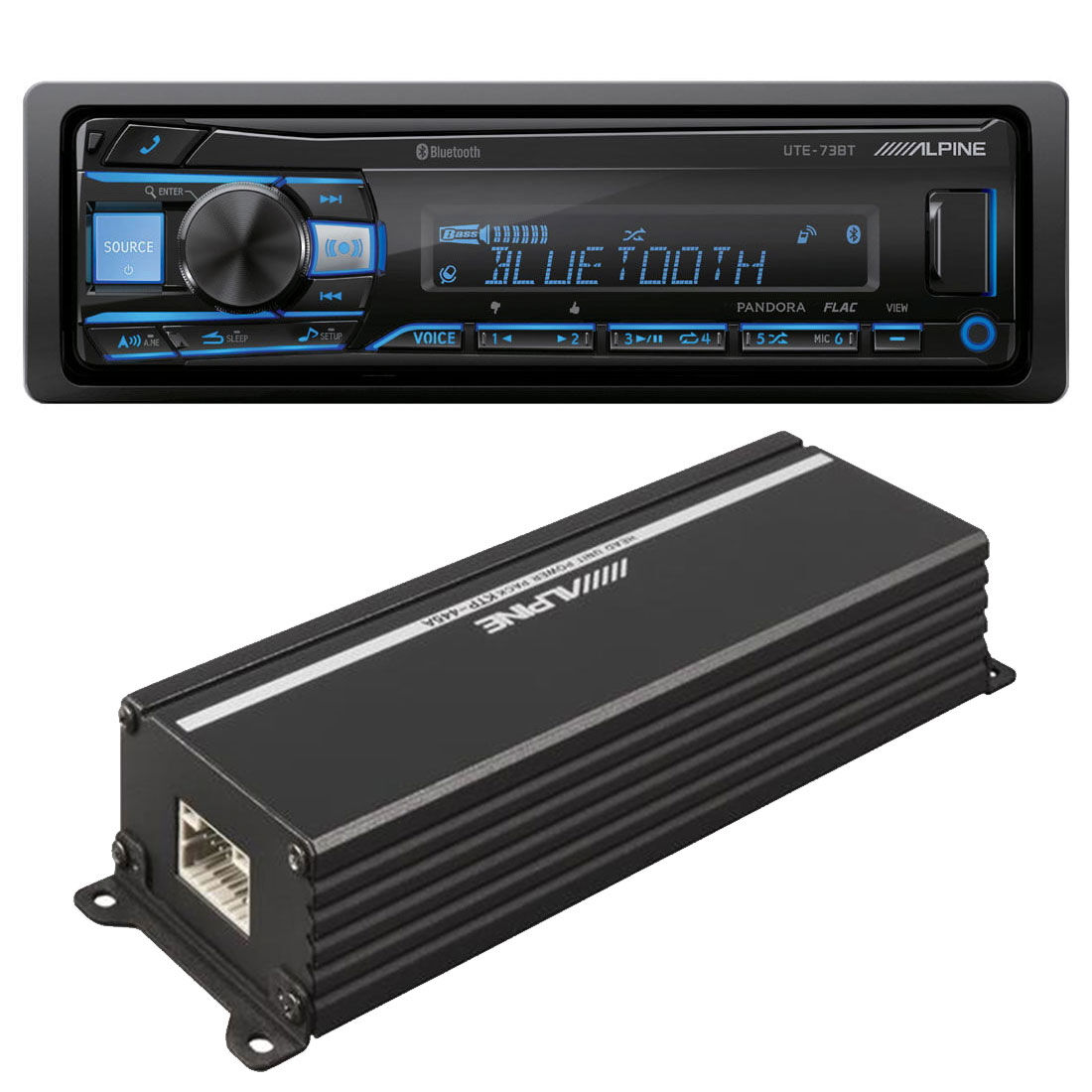 Alpine S-A60M Class-D S-Series Mono Power Car Amplifier